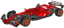 Alternative Sticker for Set 42207 - Ferrari SF-24 Car (Version 04, SF-25 livery)