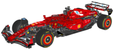 Alternative Sticker for Set 42207 - Ferrari SF-24 Car (Version 05, SF-25 livery)