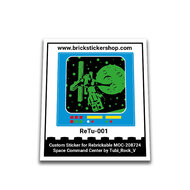 Custom Sticker - Space Command Center by Tubi_Rock_V