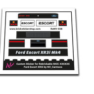 Custom Sticker -  Ford Escort XR3i by NV_Carmocs