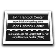Replacement Sticker for Set 19720 - John Hancock Center