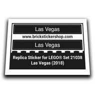 Replacement Sticker for Set 21038 - Las Vegas