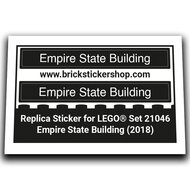 Replacement Sticker for Set 21046 - Empire State Building