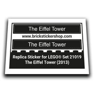 Replacement Sticker for Set 21019 - The Eiffel Tower