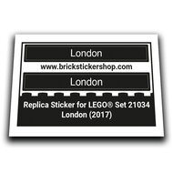 Replacement Sticker for Set 21034 - London