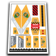 Replacement Sticker for Set 60162 - Jungle Air Drop Helicopter