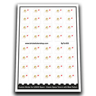Custom Sticker - Classic Space Torso&#039;s with Wear Pattern