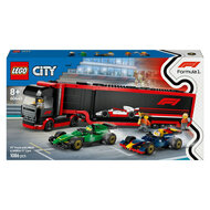 Replacement Sticker for Set 60445 - Truck with RB20 &amp; AMR24 Cars