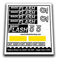 Replacement Sticker for Set 5581 - Magic Flash