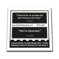 Custom Sticker - Boarding Tantive IV Diorama by Tubi_Rock_V