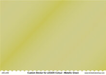 A5 Color Sheet - METALLIC GREEN