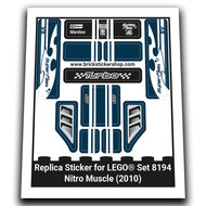 Replacement Sticker for Set 8194 - Nitro Muscle