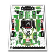 Custom Sticker - Aston Martin Valkyrie AMR-LMH 009 by SFH_Bricks