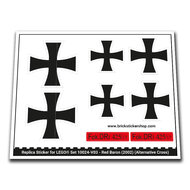 Replacement Sticker for Set 10024 - Red Baron (Alternative Cross)