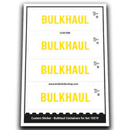 Custom Sticker - Container Bulkhaul
