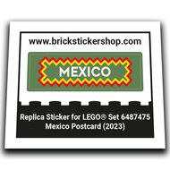 Replacement Sticker for Set 6487475 - Mexico Postcard