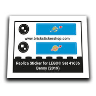 Replacement Sticker for Set 41636 - Benny