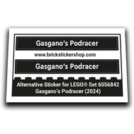 Replacement Sticker for Set 6556842 - Gasgano&#039;s Podracer