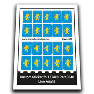 Custom Sticker -Lion Knight Vests