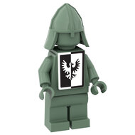 Custom Sticker - Black Falcon Vests (Black-White)