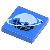Custom Sticker - Aquazone Logo&#039;s for 2x2 Tile