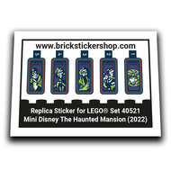 Replacement Sticker for Set 40521 - Mini Disney The Haunted Mansion