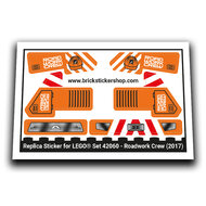 Replacement Sticker for Set 42060 - Roadwork Crew