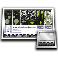 Replacement Sticker for Set 70133 - Spinlyn&#039;s Cavern
