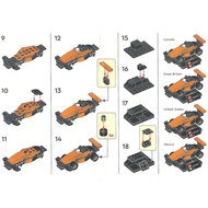 Replacement Sticker for Set 6535388 - GP Exclusive build - McLaren Race Car