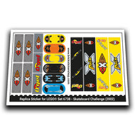 Replacement Sticker for Set 6738 - Skateboard Challenge