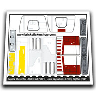 Replacement Sticker for Set 75301 - Luke Skywalker&#039;s X-Wing Fighter