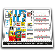 Replacement Sticker for Set 40346 - LEGOLAND Park