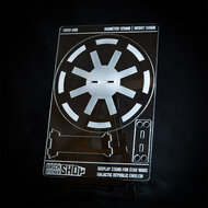 Display Stand for Star Wars - Galactic Republic Emblem (Large - Transparent)