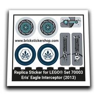 Replacement Sticker for Set 70003 - Eris&#039; Eagle Interceptor