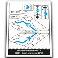 Replacement Sticker for Set 70701 - Swarm Interceptor