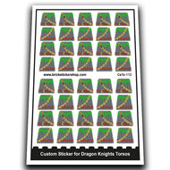 Custom Sticker - Dragon Knights Torsos Variant 3