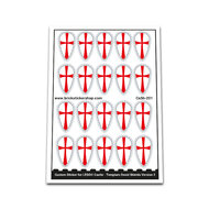 Custom Sticker - Templars Ovoid Shields Version 2