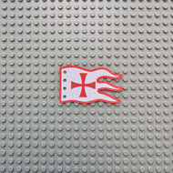 Custom Cloth - Flag 8 x 5 Wave with Templars Cross