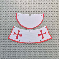 Custom Cloth - Castle Pavilion Tent with Templar Cross