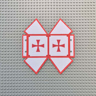 Custom Cloth - Castle Tent with Templar Cross