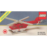 Replacement Sticker for Set 610 - Rescue Helicopter