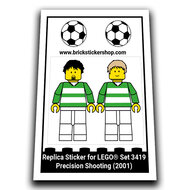 Replica Sticker for LEGO&reg; Set 3419 -  Precision Shooting