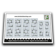 Replacement Sticker for Set 4738 &ndash; Hagrid&rsquo;s Hut (3rd edition)