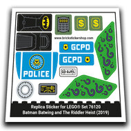 Replacement Sticker for Set 76120 &ndash; Batman Batwing and The Riddler Heist