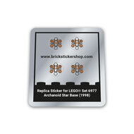 Replacement Sticker for Set 6977 - Arachnoid Star Base