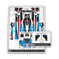 Custom Sticker - Alpine A424 2025 Nr. 35 by SFH_Bricks
