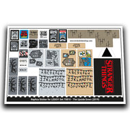 Adesivo sostitutivo per set 75810 - The Upside Down