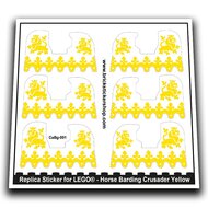 Horse Barding, Crusader Yellow - CaBg-001 - Afbeelding 1