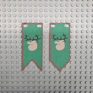 Cloth Banner with Forestmen Deer - CaBa-007 - Afbeelding 1