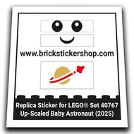 Up-Scaled Baby Astronaut - L0040767 - Afbeelding 1